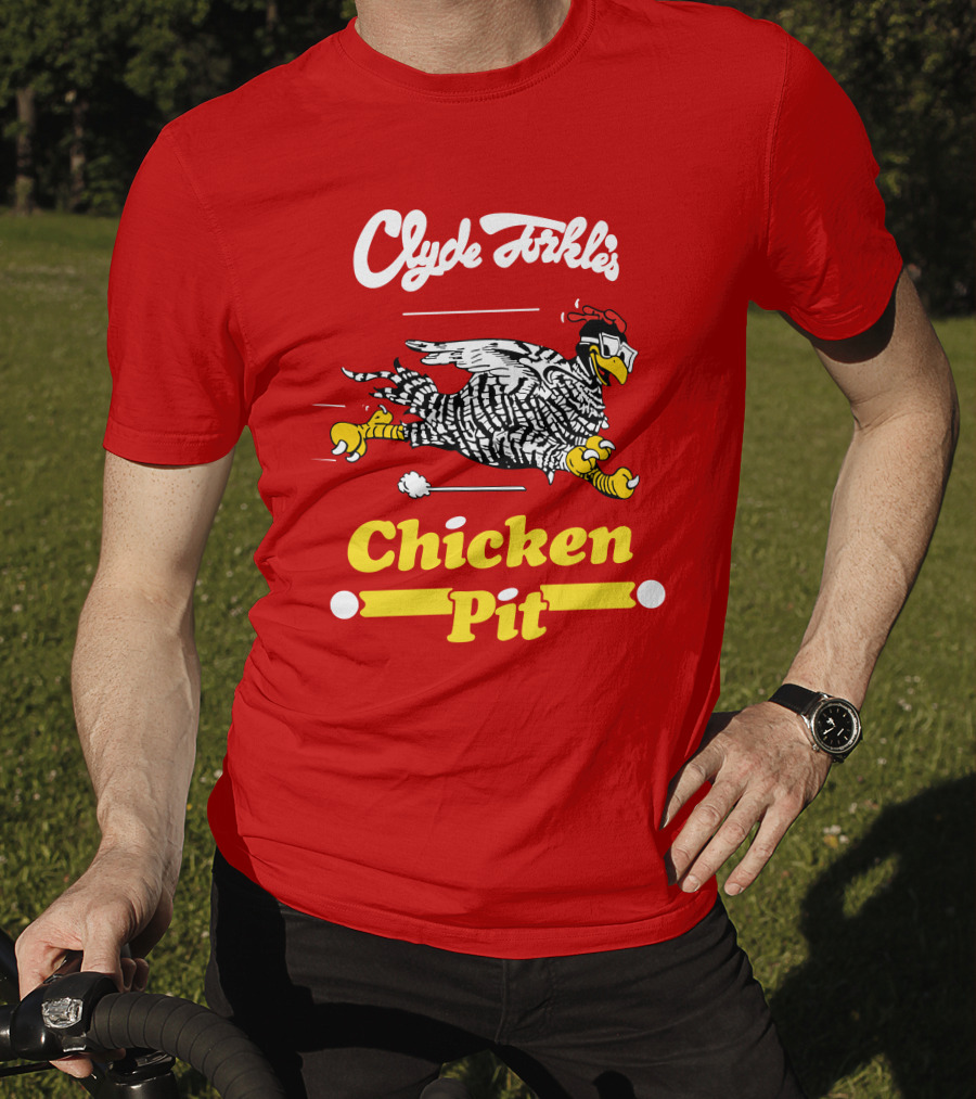 Clyde Torkle's Chicken Pit Racing Chicken T-Shirt