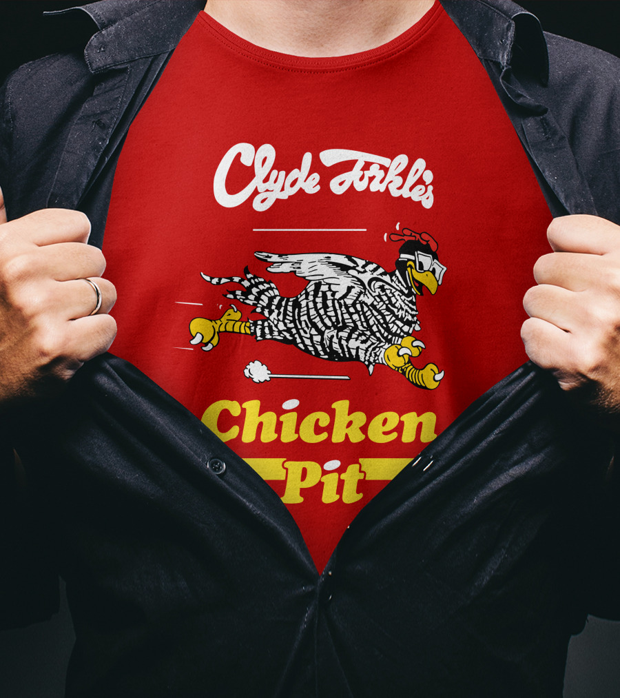 Clyde Torkle's Chicken Pit Racing Chicken T-Shirt