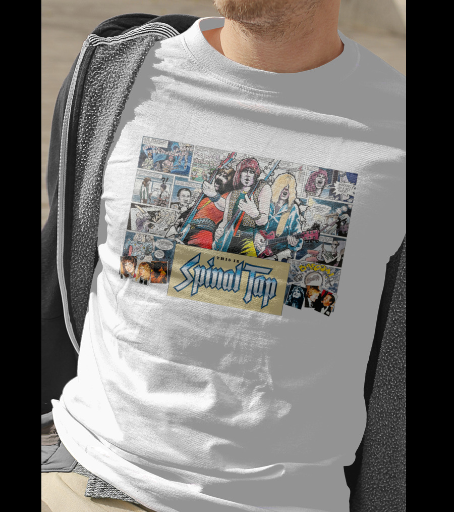 This Is Spinal Tap Comic Collage 5.1 T-Shirt