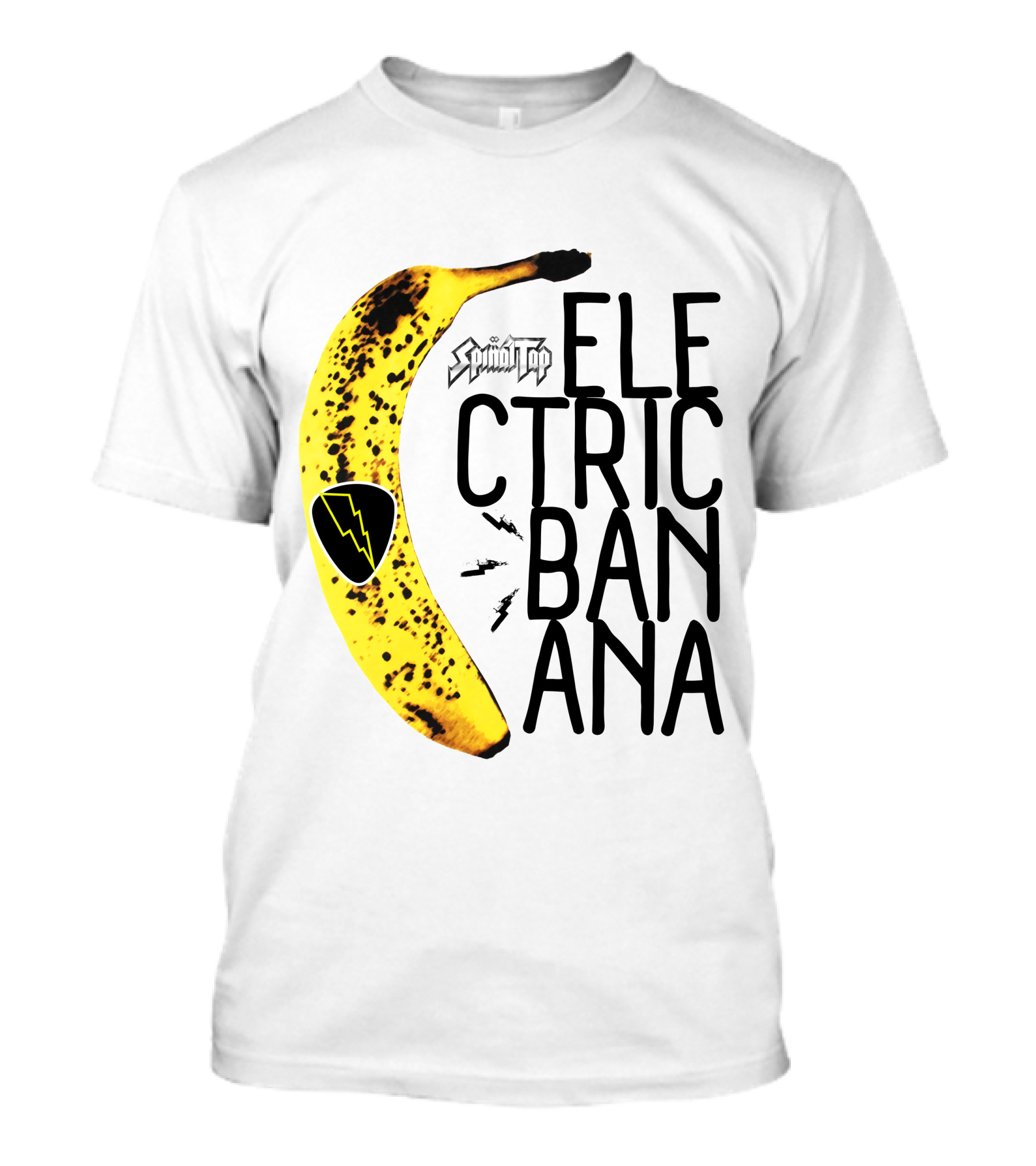 Spinal Tap Electric Banana With Lightning Bolt T-Shirt