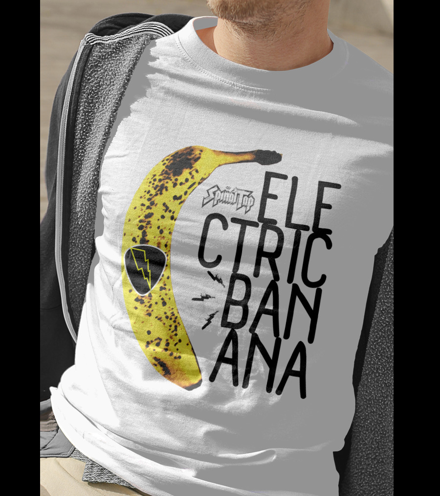 Spinal Tap Electric Banana With Lightning Bolt T-Shirt