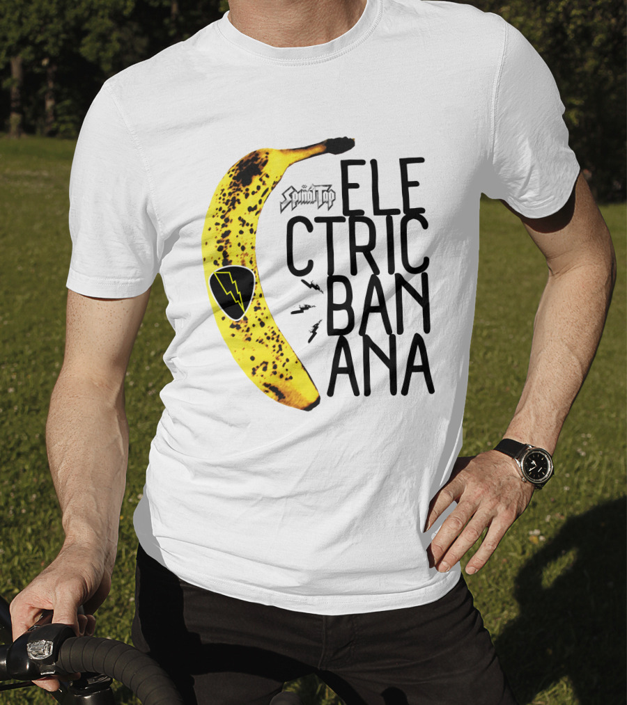 Spinal Tap Electric Banana With Lightning Bolt T-Shirt