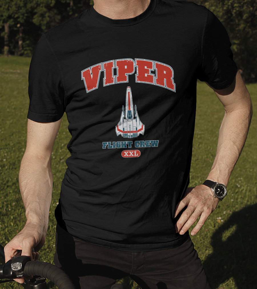 Viper Flight Crew XXL Battlestar Viper T-Shirt