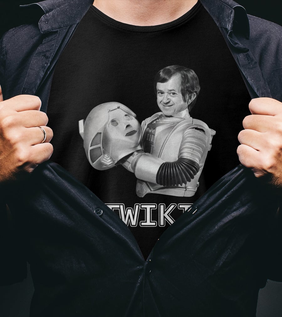 Buck Rogers Twiki Robot Head 1970s Sci-Fi Comedy T-Shirt