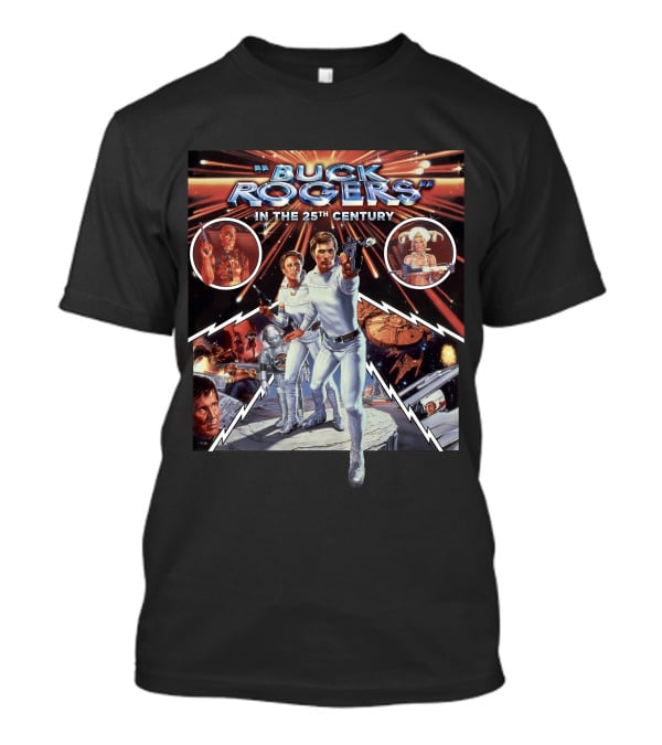Buck Rogers In The 25th Century Sci-Fi Adventure Space Battle T-Shirt
