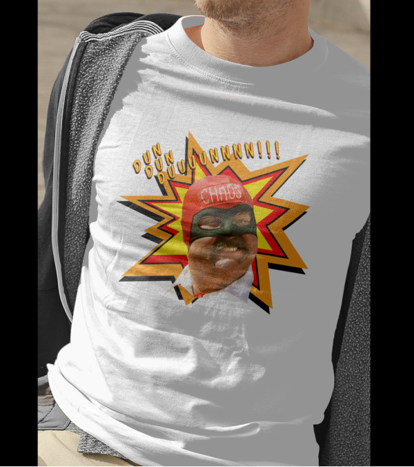 Dun Dun Duuunnnnn Captain Chaos The Cannonball Run T-Shirt