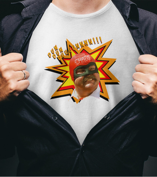 Dun Dun Duuunnnnn Captain Chaos The Cannonball Run T-Shirt