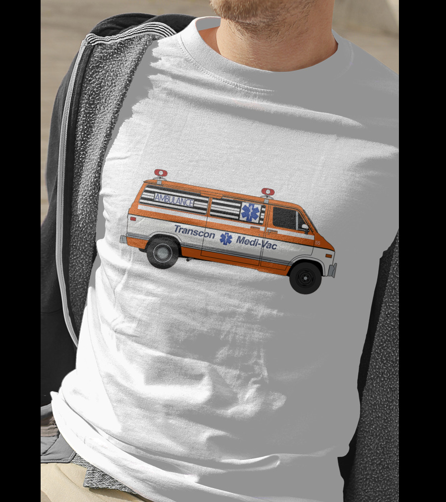 Cannonball Run Transcon Medi-Vac Ambulance 55 T-Shirt