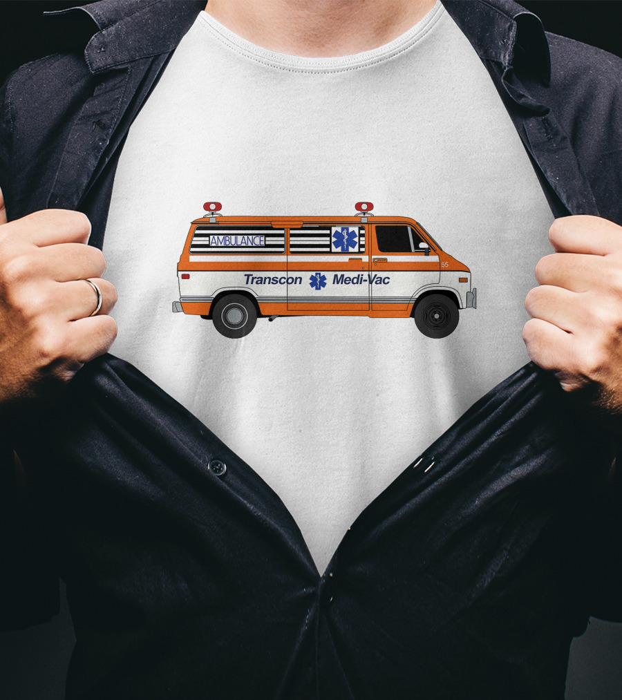 Cannonball Run Transcon Medi-Vac Ambulance 55 T-Shirt