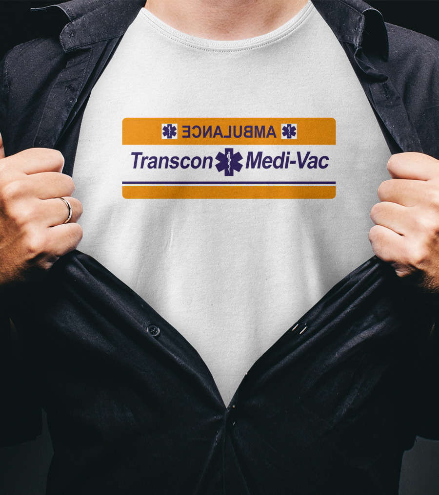Transcon Medi-Vac Ambulance Medical Transport T-Shirt