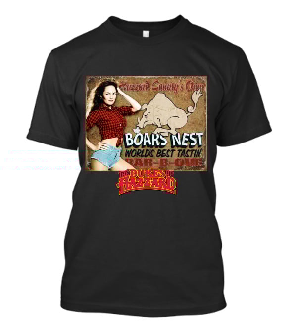 The Dukes Of Hazzard Boars Nest Hazzard County's Own World's Best Tastin' Bar-B-Que T-Shirt