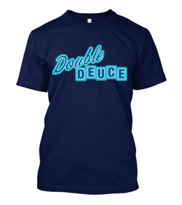 Road House Double Deuce Neon Style Retro T-Shirt