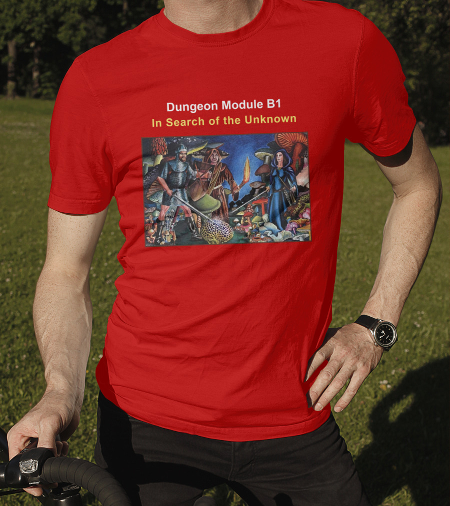 Dungeon Module B1 In Search Of The Unknown DND ISU T-Shirt