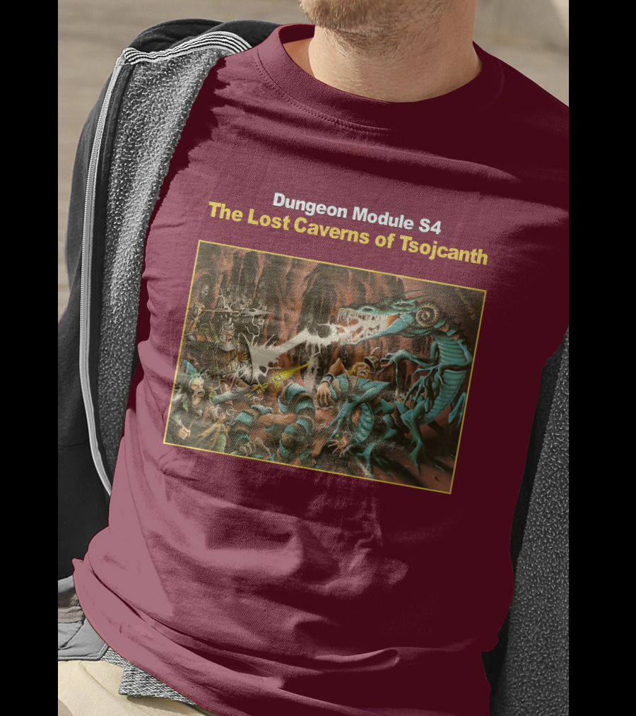 Dungeon Module S4 The Lost Caverns Of Tsojcanth T-Shirt