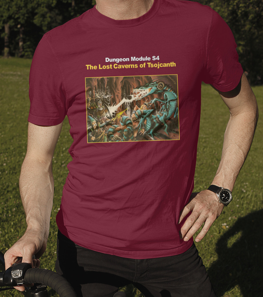 Dungeon Module S4 The Lost Caverns Of Tsojcanth T-Shirt
