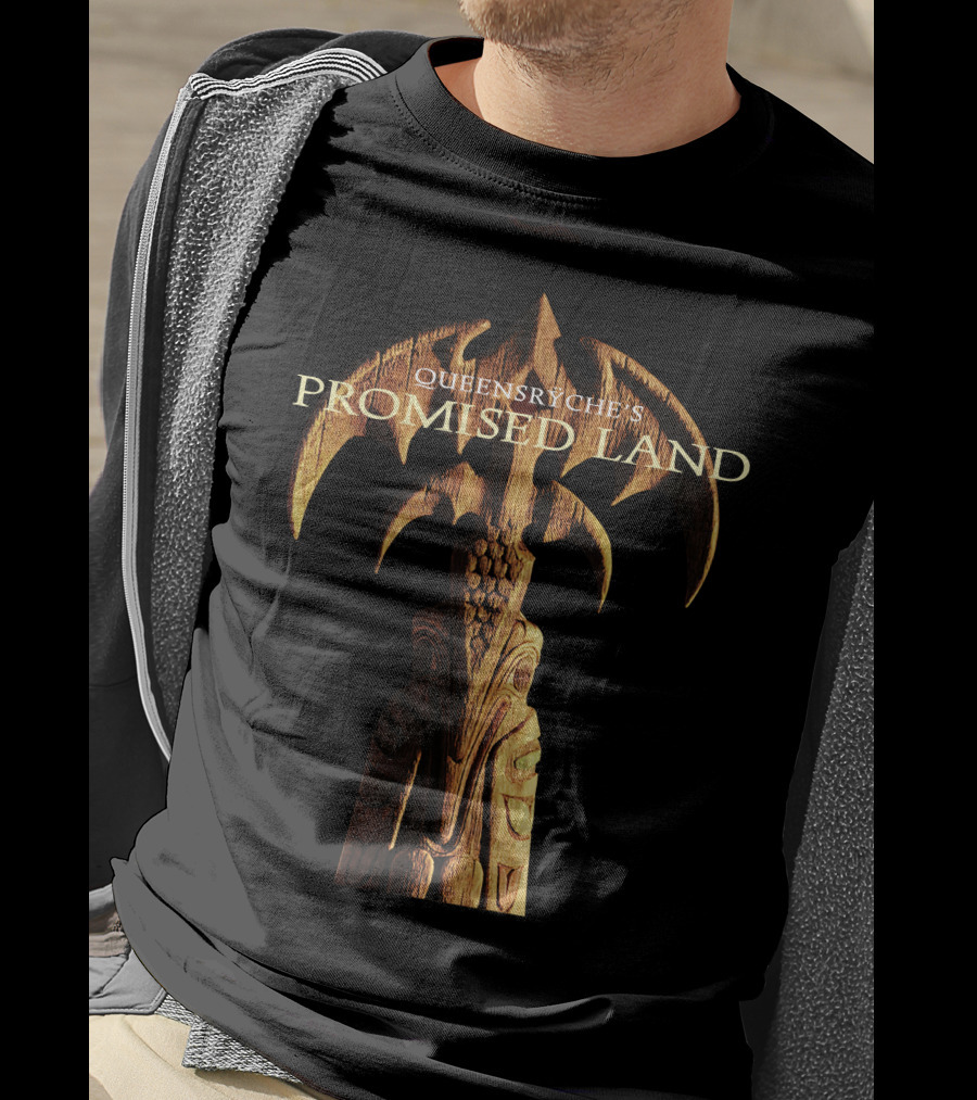 Queensrÿche Promised Land Tribal Totem Emblem T-Shirt