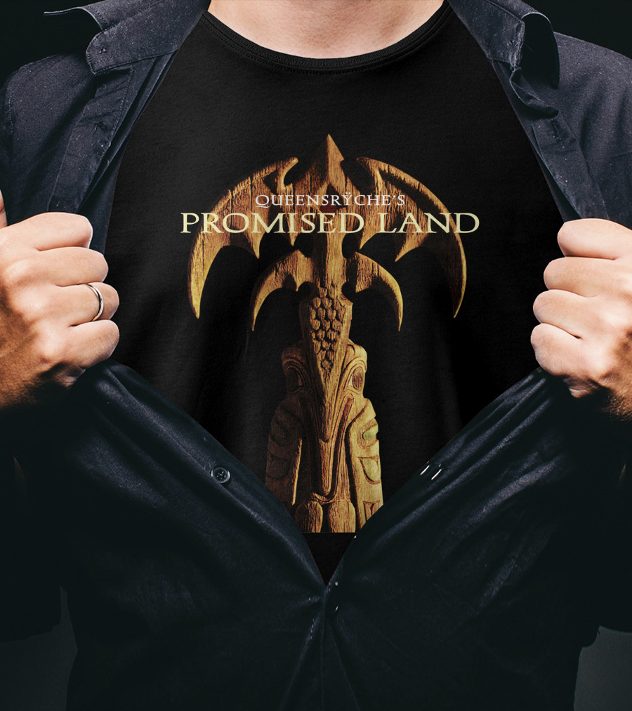 Queensrÿche Promised Land Tribal Totem Emblem T-Shirt