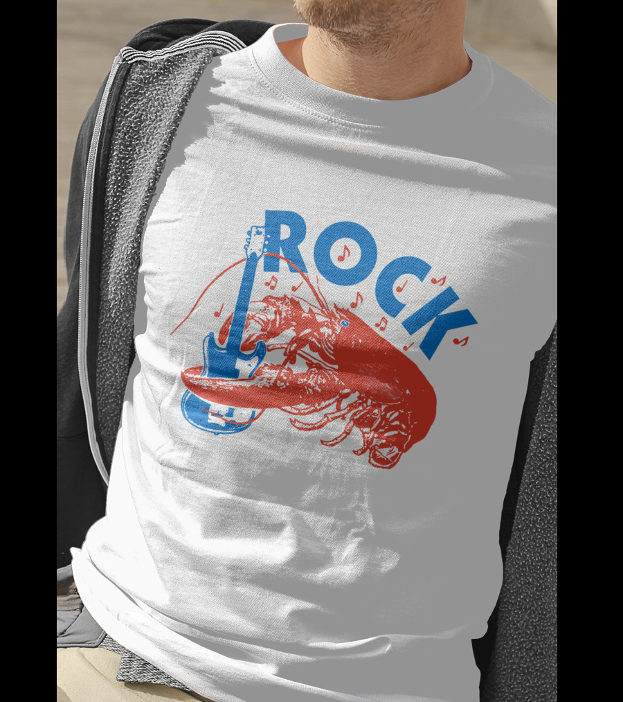 The B-52's Rock Lobster Guitar Music Fun T-Shirt