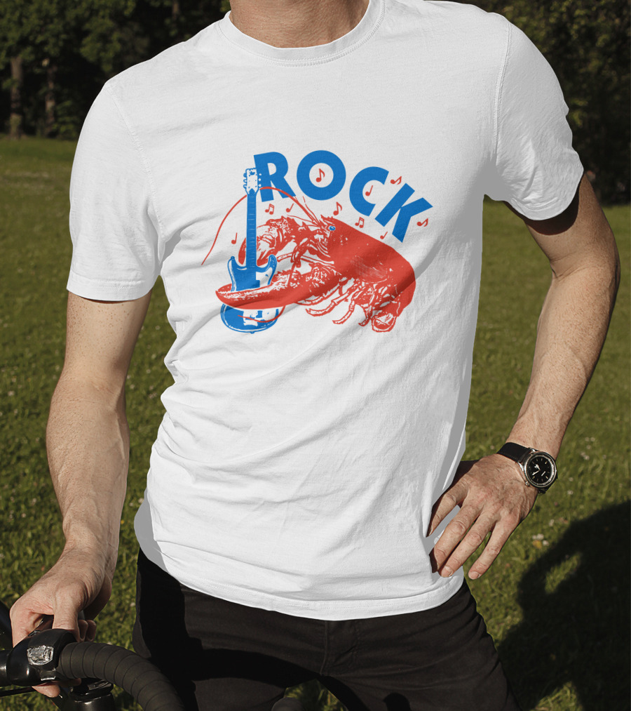 The B-52's Rock Lobster Guitar Music Fun T-Shirt