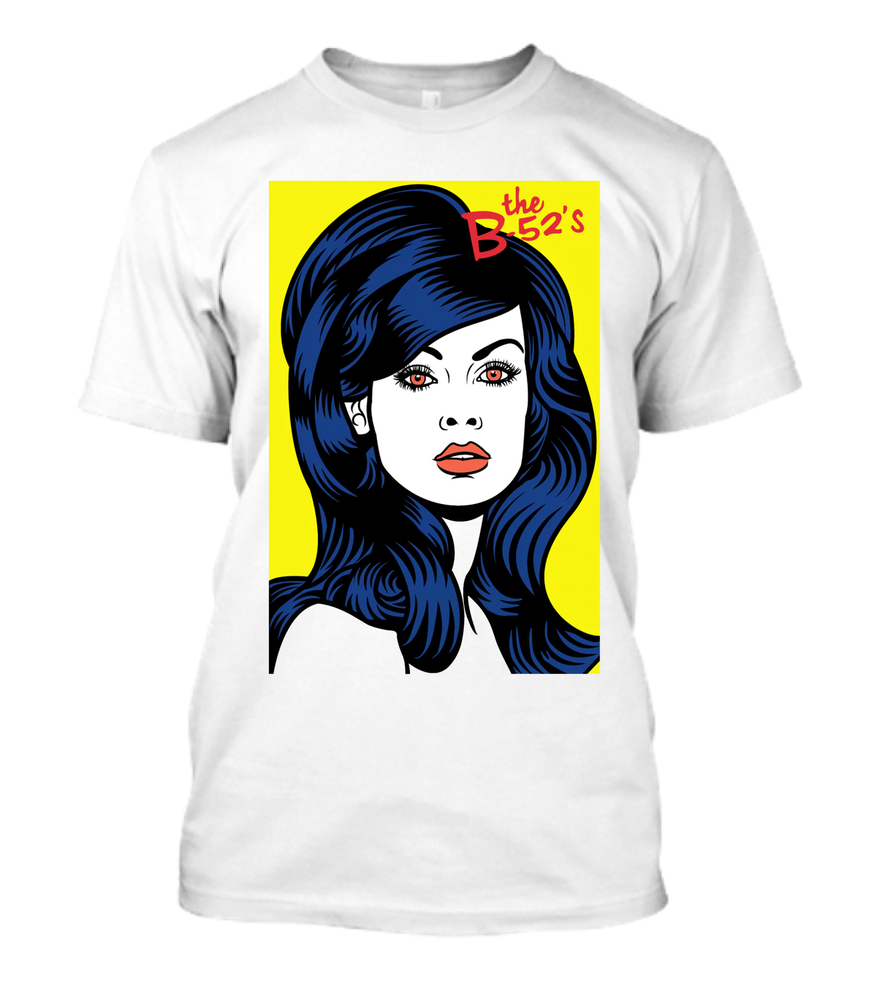 The B-52's Bold Pop Art Woman T-Shirt