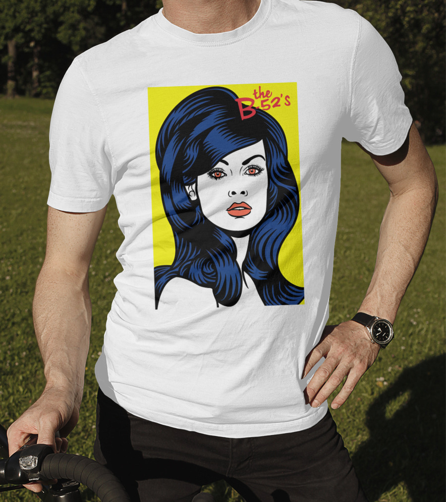 The B-52's Bold Pop Art Woman T-Shirt