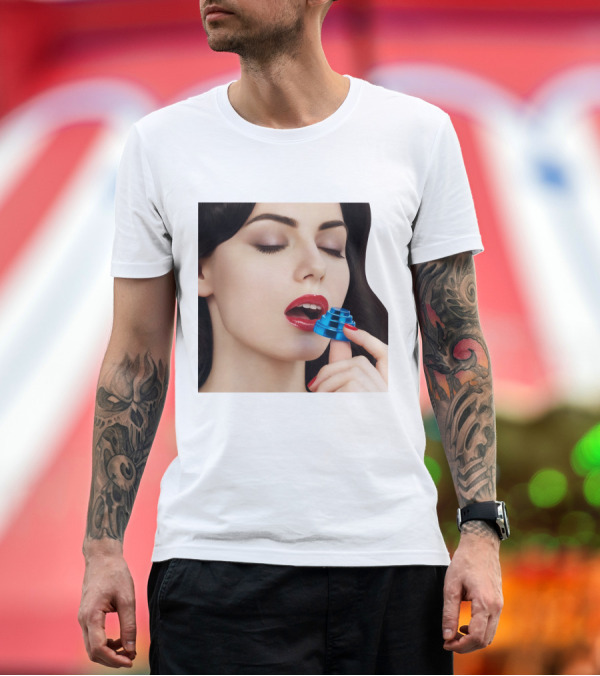 Premium T-Shirt: Devo Something for Everybody Blue Energy Dome Retro Futurism T-Shirt Devo Something for Everybody Blue Energy Dome Retro Futurism T-Shirt