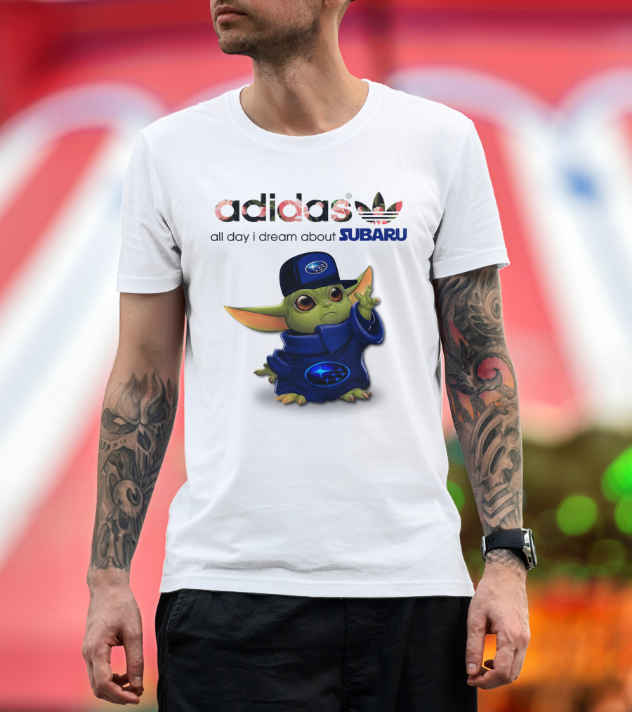 All Day I Dream About Subaru Yoda Character T-Shirt