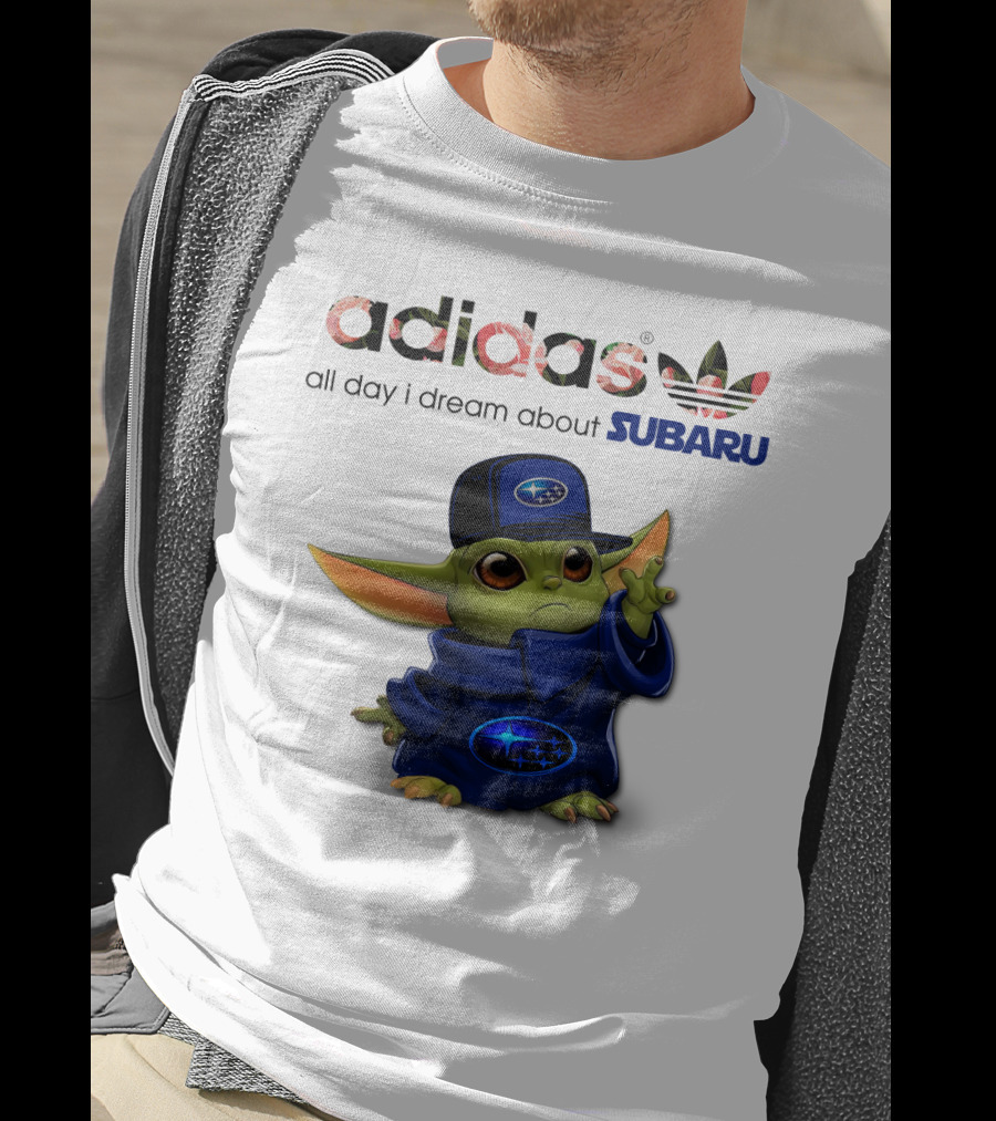 All Day I Dream About Subaru Yoda Character T-Shirt