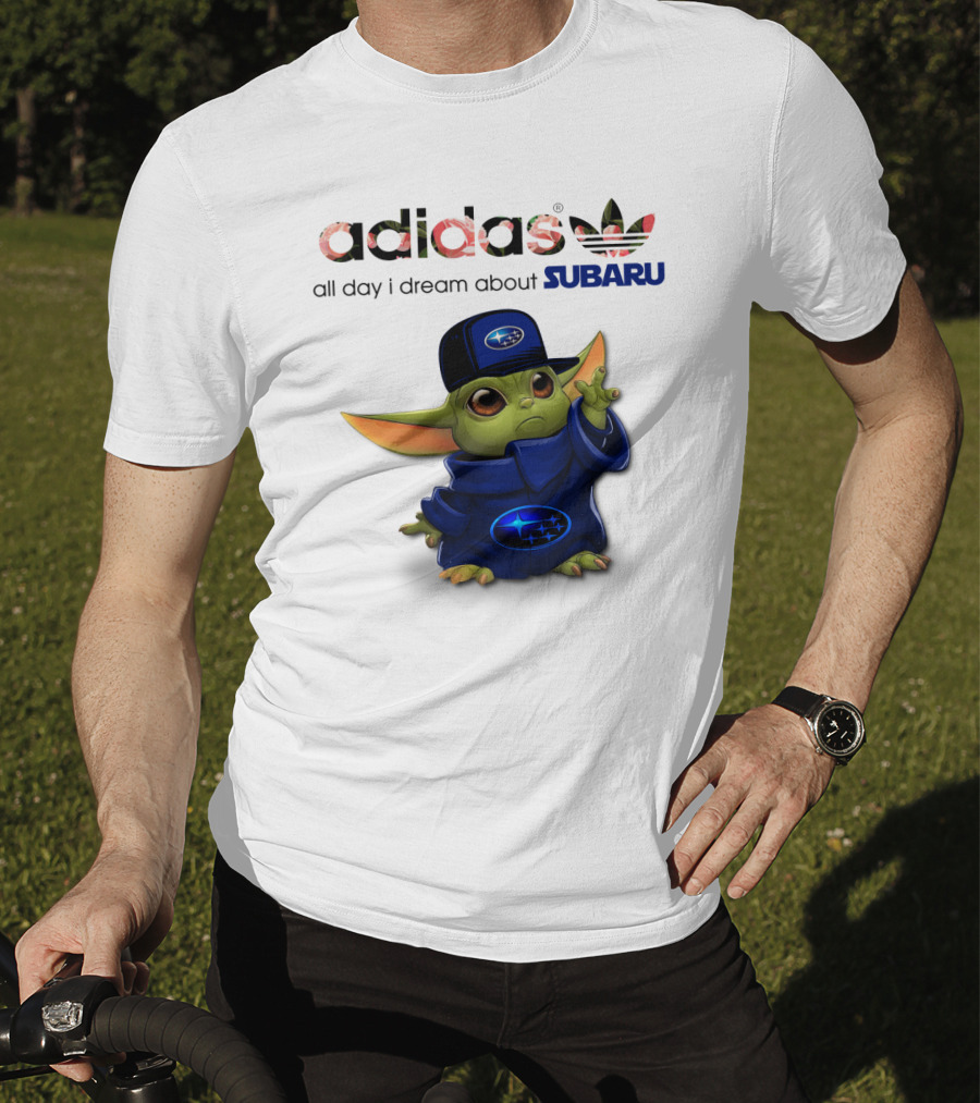 All Day I Dream About Subaru Yoda Character T-Shirt