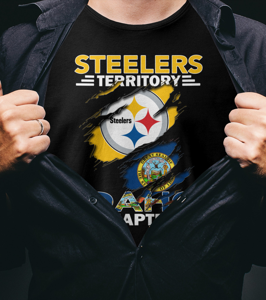 Steelers Territory Idaho Chapter Nfl Fandom Sports Team Pride T-Shirt