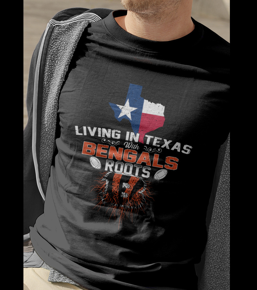 Texas Pride Meets Bengals Heritage With Football Passion T-Shirt