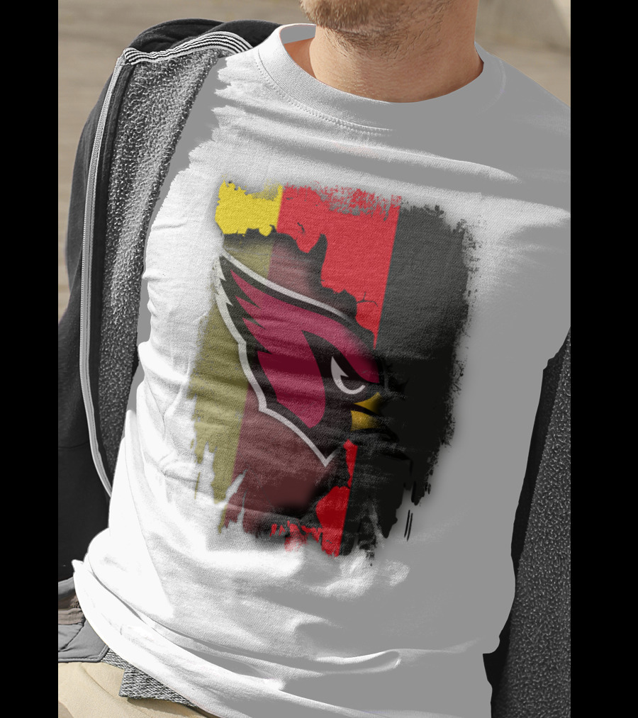 Germany Flag Colors With Cardinals T-Shirt