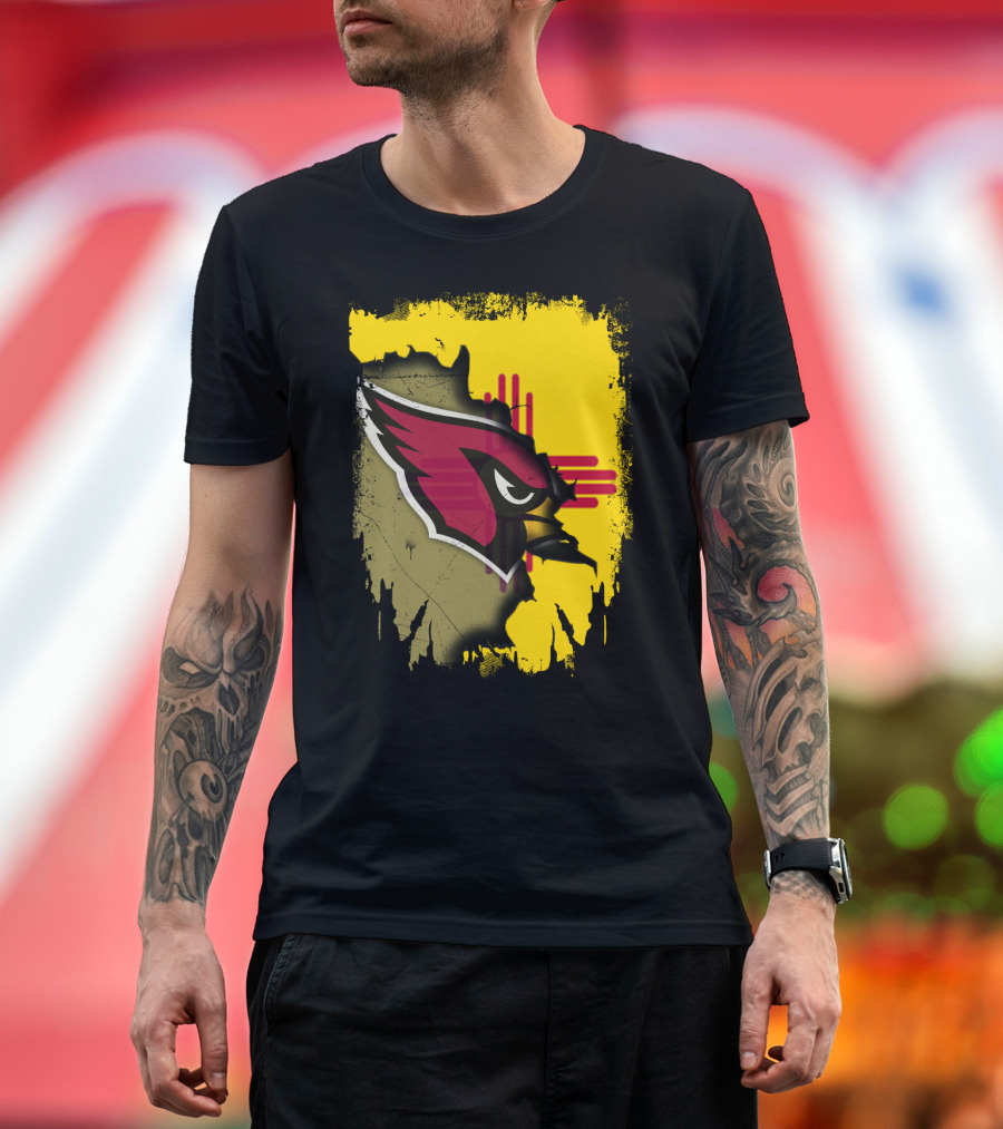 Together New Mexico Flag With Cardinals T-Shirt