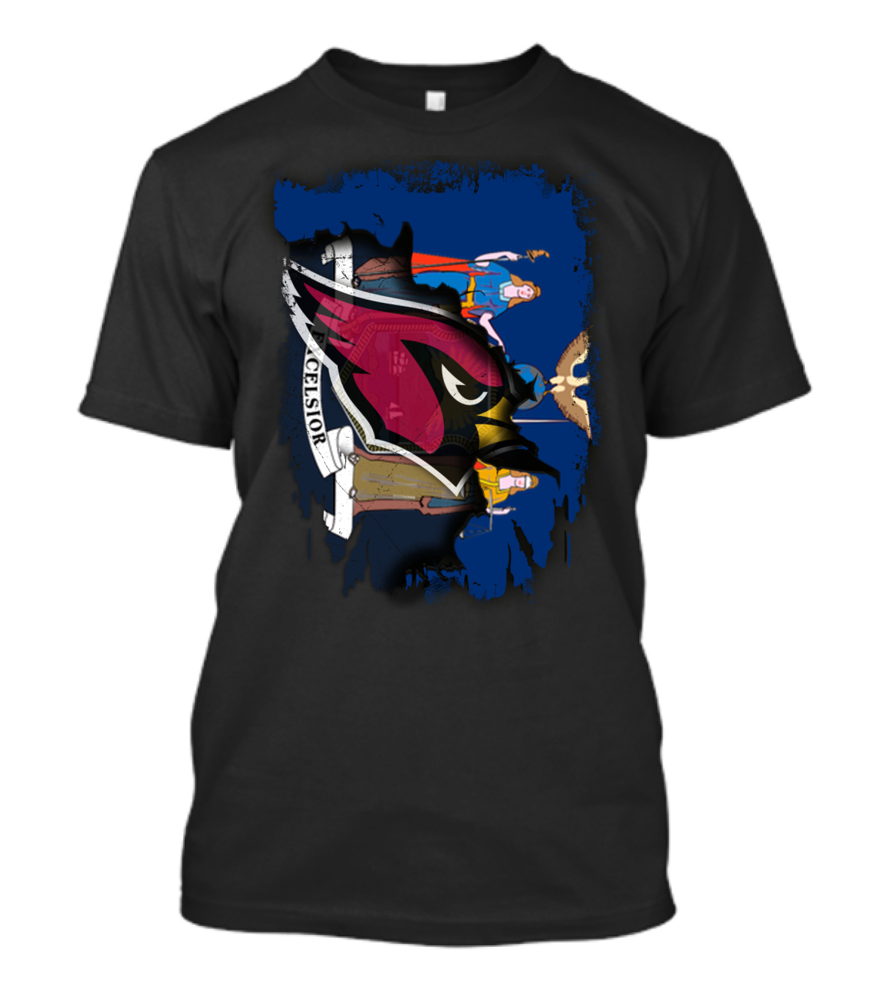 Excelsior Cardinals New York Mashup T-Shirt