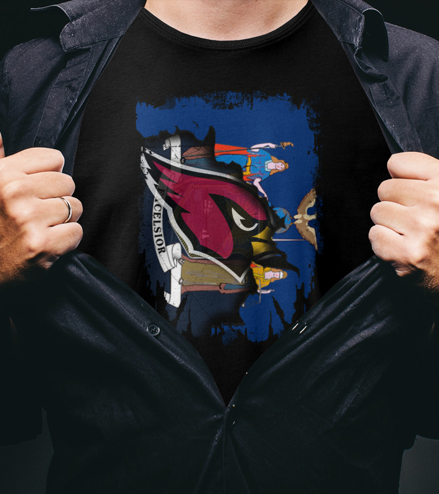 Excelsior Cardinals New York Mashup T-Shirt