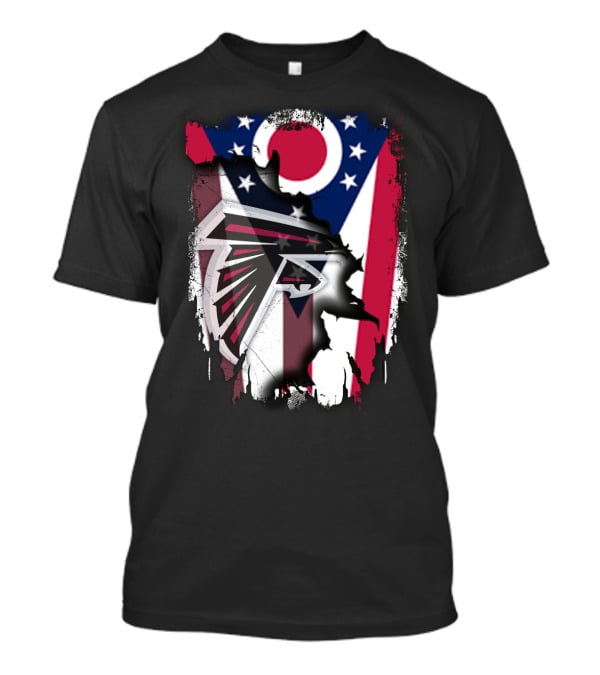 Together Ohio Falcons Flag Collaboration T-Shirt