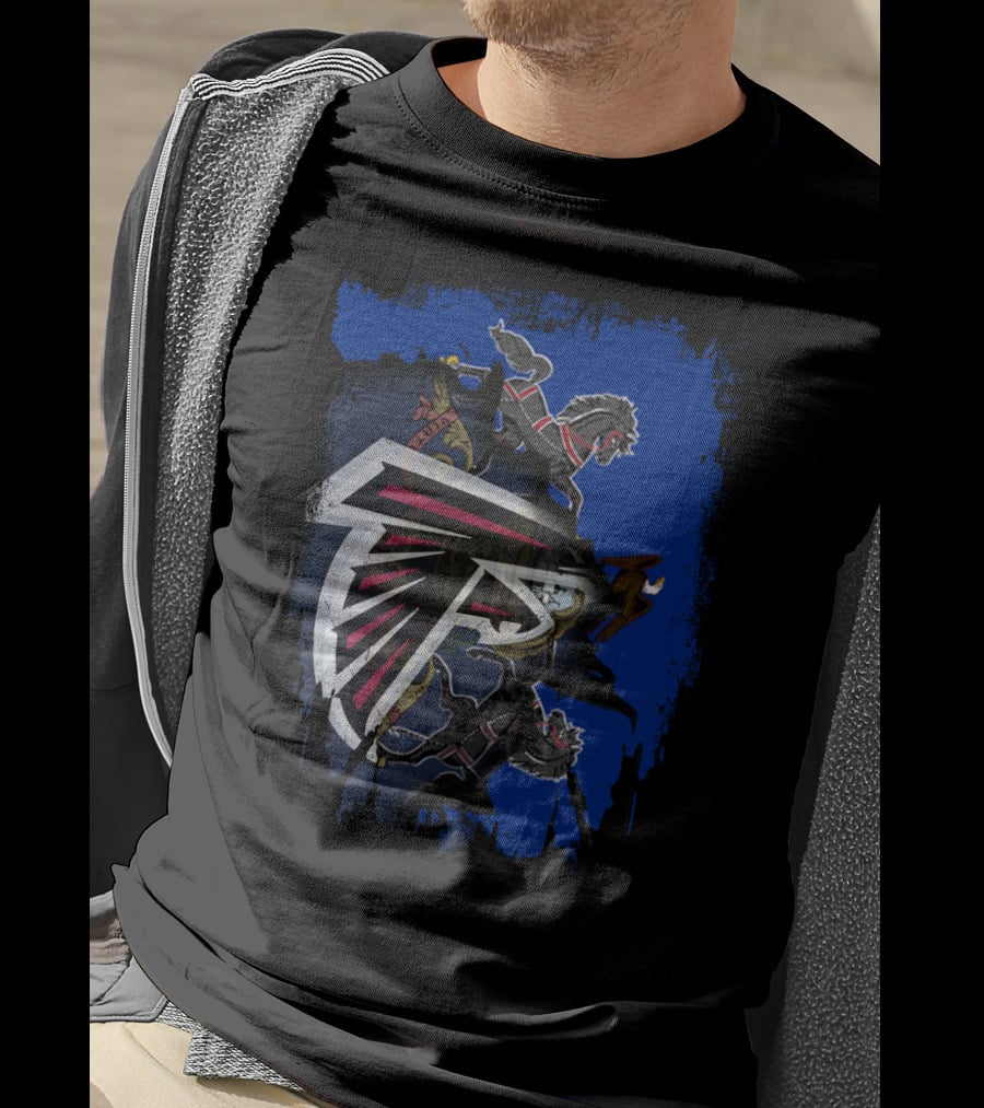 Together Pennsylvania Falcons Coat Of Arms Logo Collaboration T-Shirt