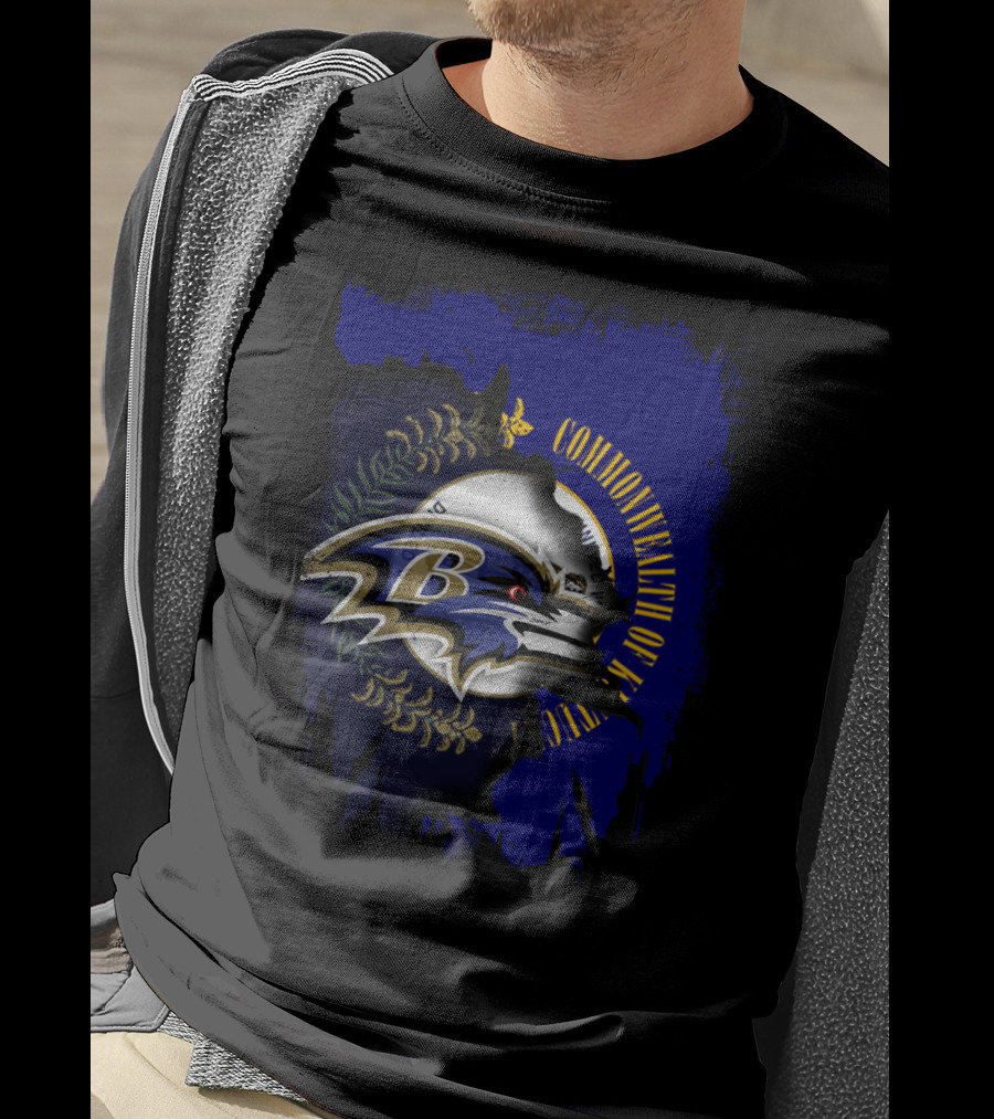 Commonwealth Of Kentucky Baltimore Ravens Ravens T-Shirt