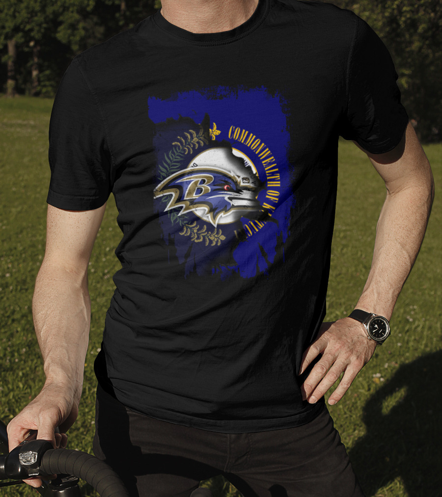 Commonwealth Of Kentucky Baltimore Ravens Ravens T-Shirt