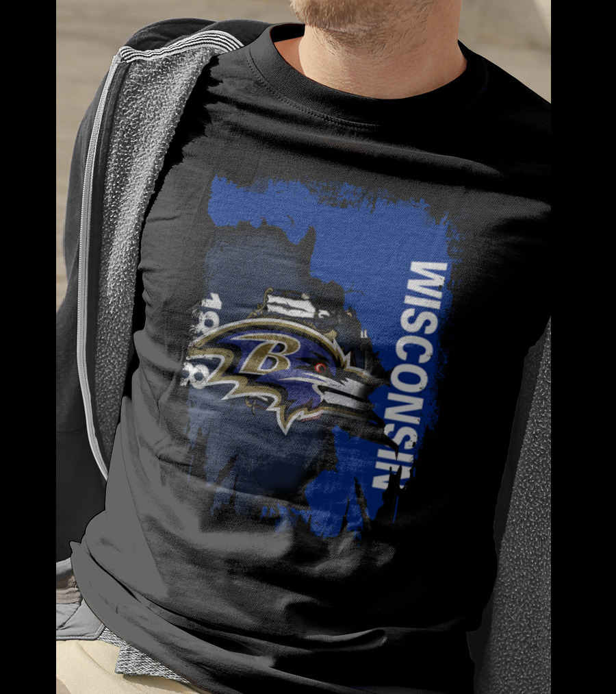 Wisconsin 1996 Ravens T-Shirt