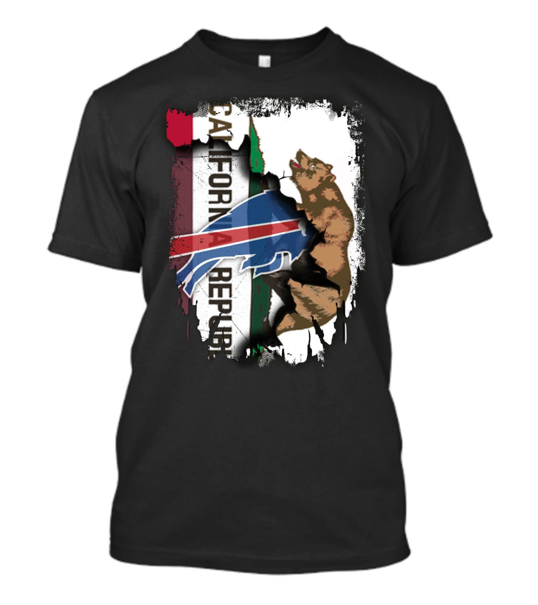 California Republic Meets Buffalo Bills Unity T-Shirt