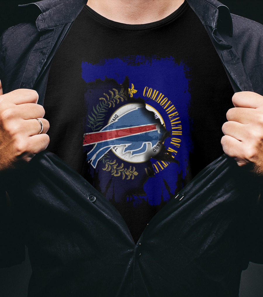Commonwealth Of Kentucky Buffalo Collaboration T-Shirt