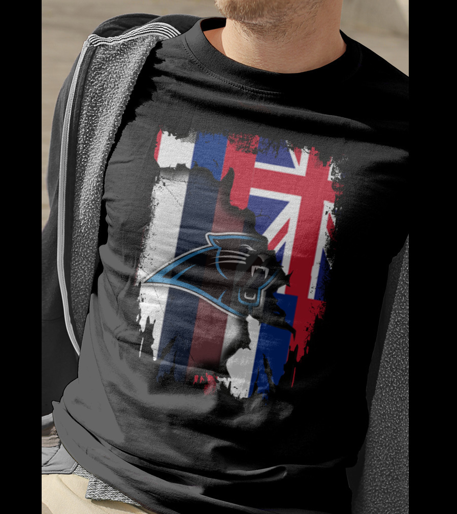 Together Hawaii Panthers Union Flag Fusion T-Shirt