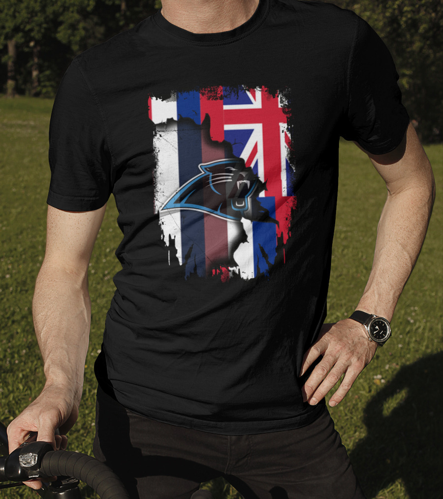 Together Hawaii Panthers Union Flag Fusion T-Shirt