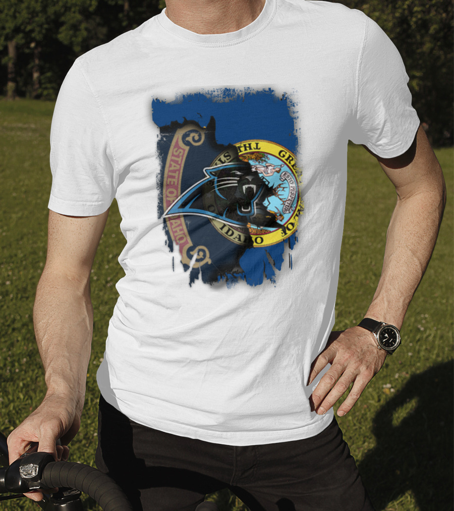 Idaho State Pride With Carolina Panthers T-Shirt