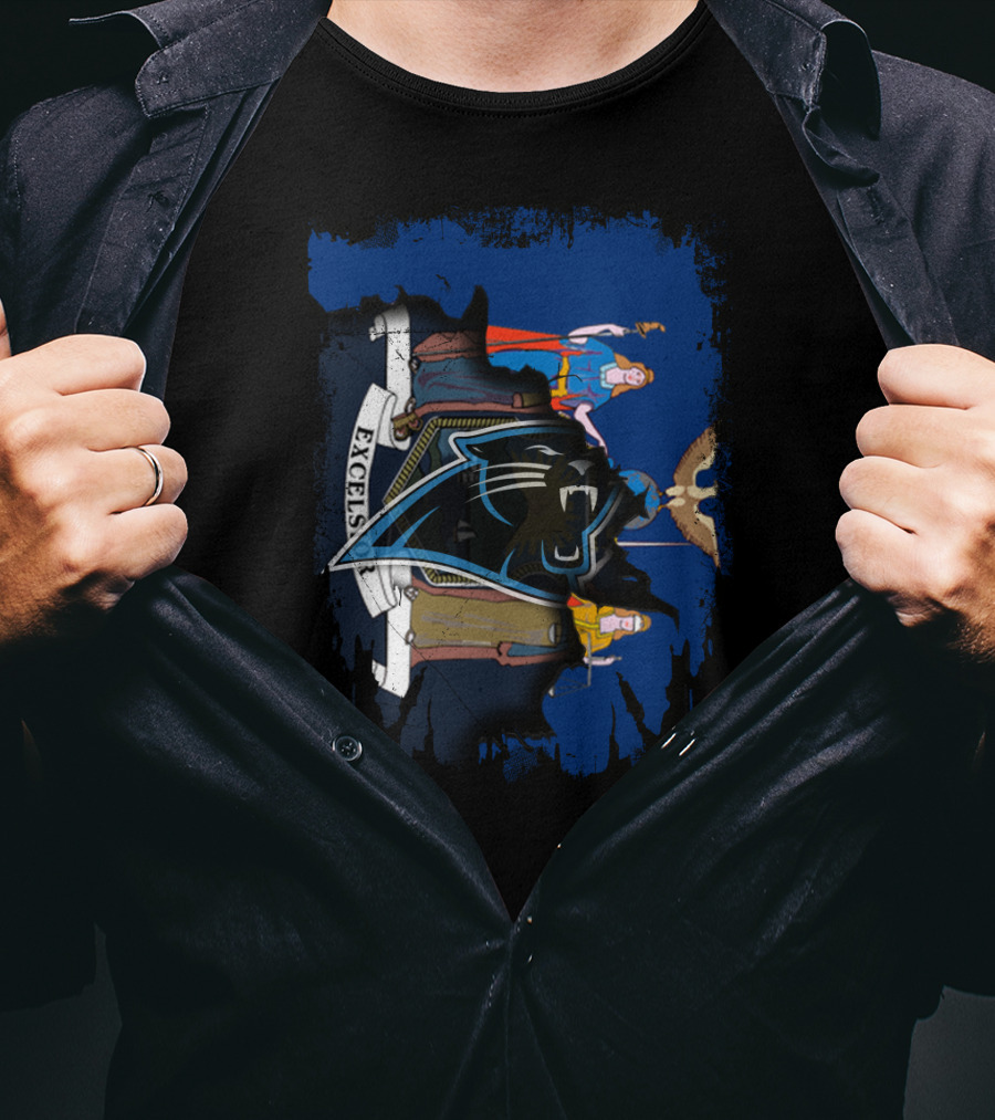 Together New York Excelsior With Panthers T-Shirt