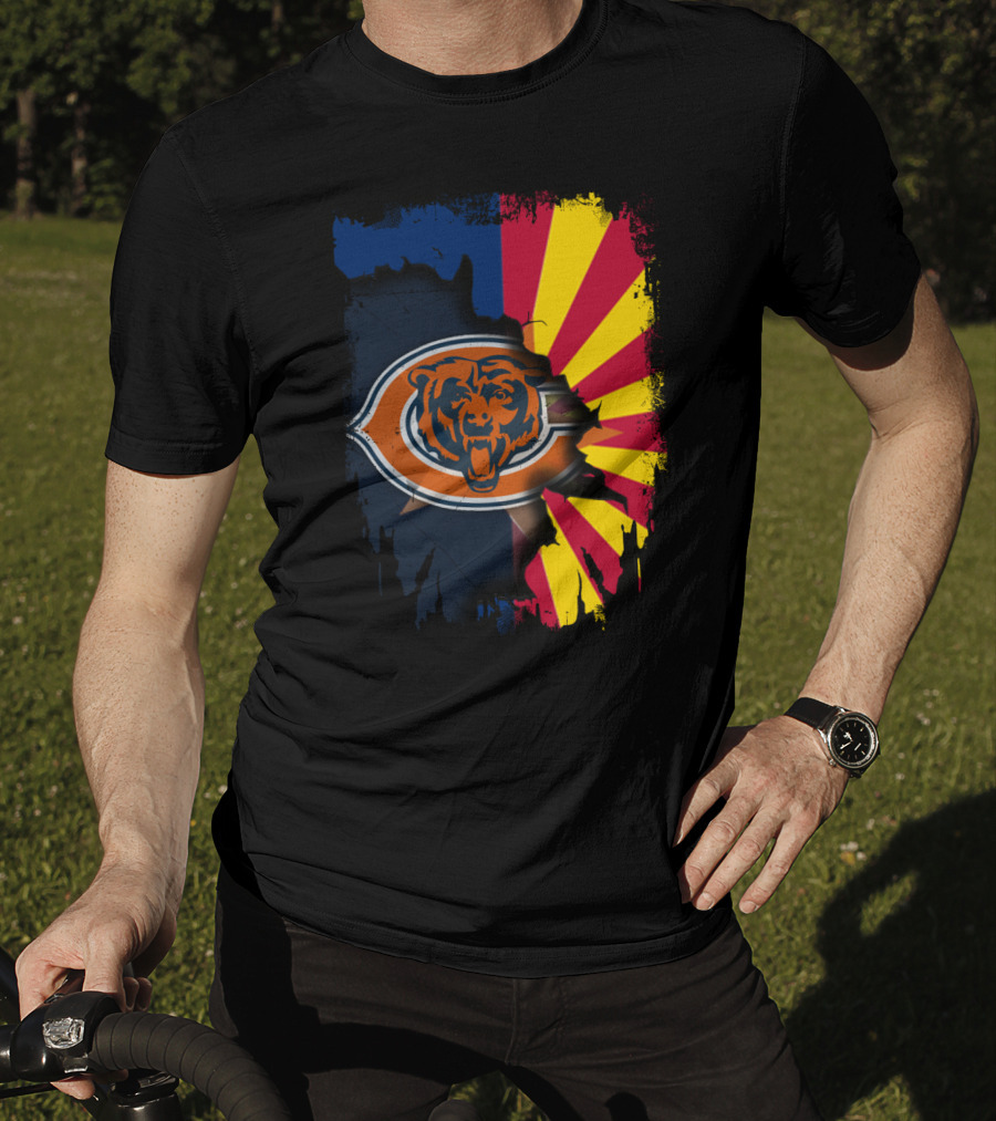 Together Arizona Chicago Bears T-Shirt