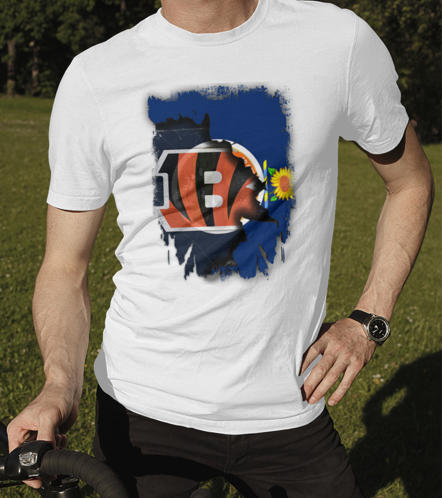 Kansas Bengals Sunflower Collaboration T-Shirt