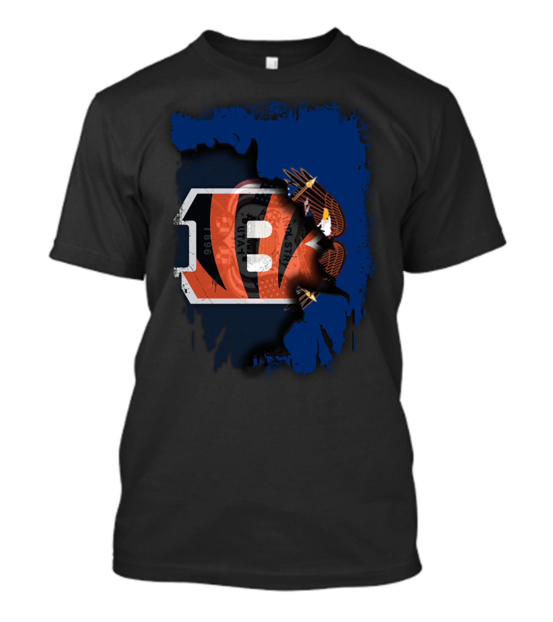 Utah Bengals Collaboration With American Eagle And Football Element T-Shirt
