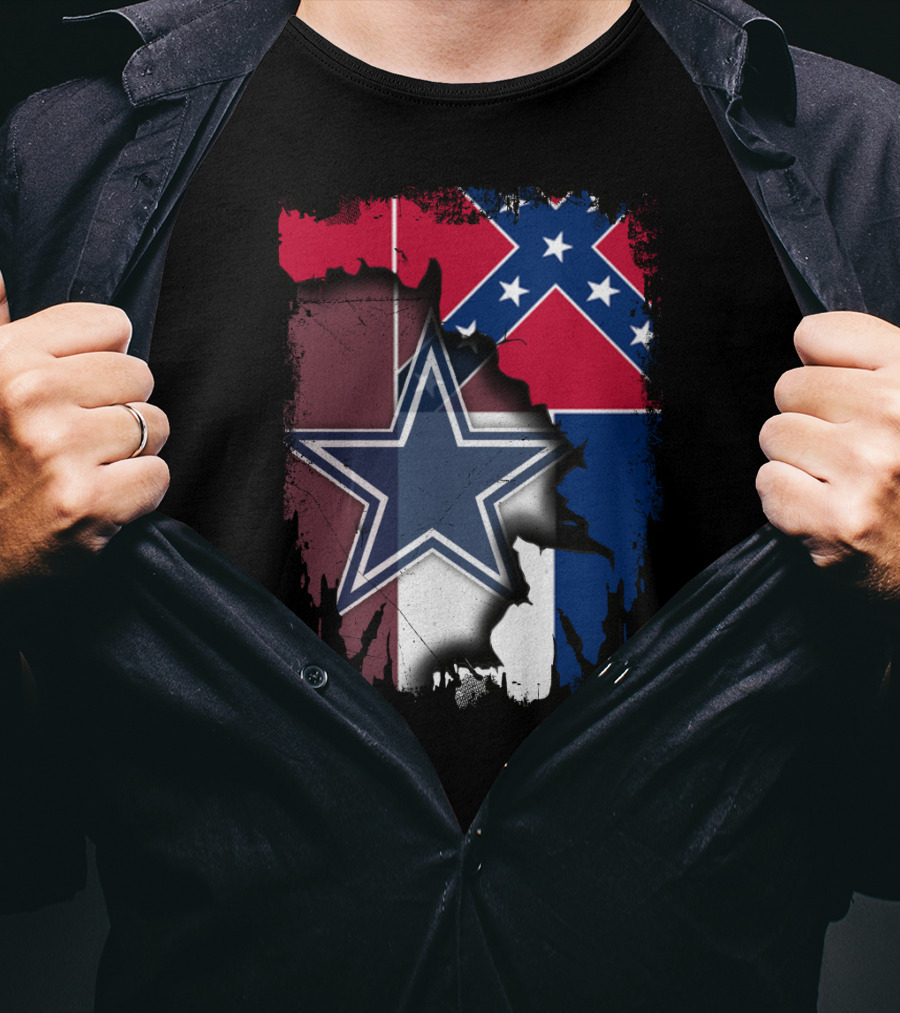Together Mississippi Southern Cowboys Fusion T-Shirt